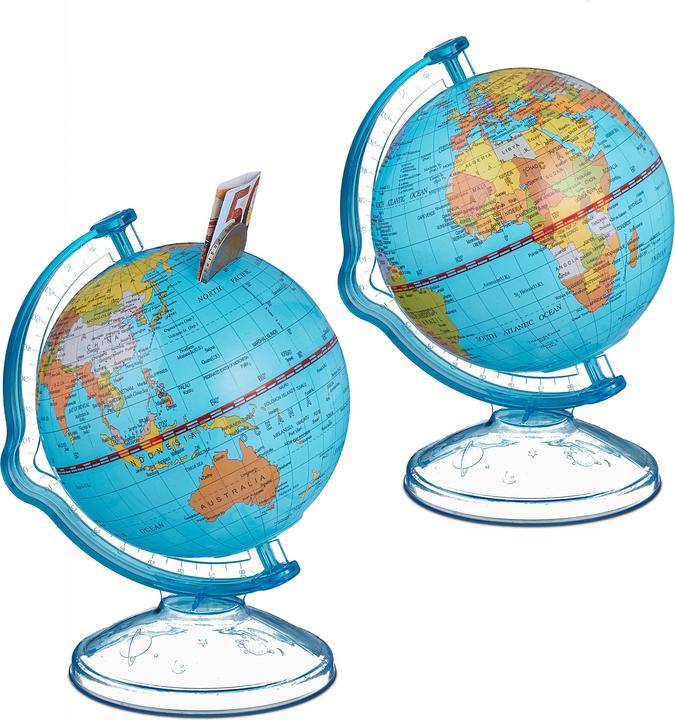Actual product image Relaxdays Globe (14 x 13 x 16.5 cm)