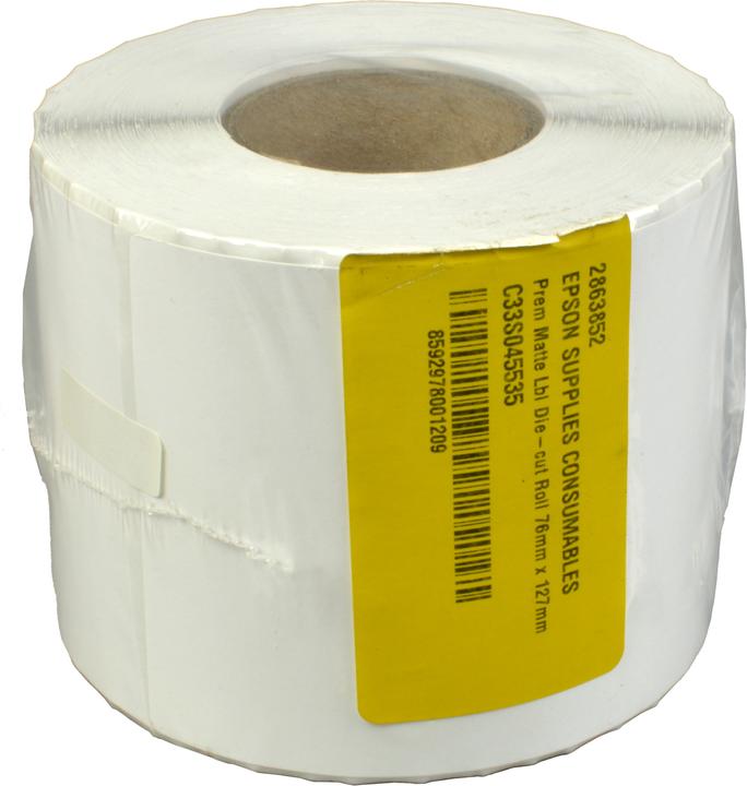 Image du produit Epson Étiquette de tapis de qualité supérieure 76 mm x 127 mm