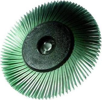 Image du produit 3M 27605 Brosse radiale Scotch-Brite BB-ZB avec adaptateur, P50, type A, 152,4 mm, 12,7 mm, 25,4 mm (P50)