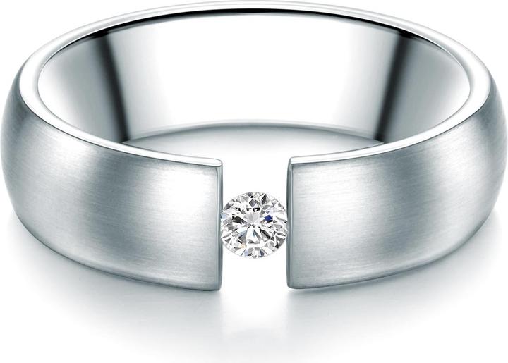 Image du produit Trilani Femme Acier inoxydable décoré avec des cristaux de Swarovski® argent - 6366 (50)