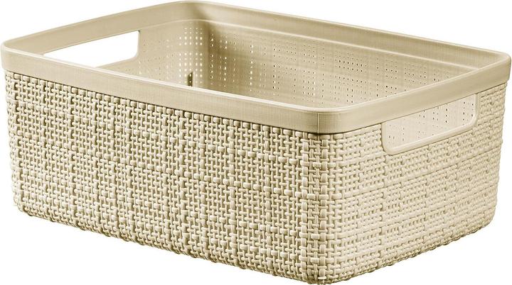 Image du produit Curver PANIER JUTE BLANC 245370 5L (1 x)