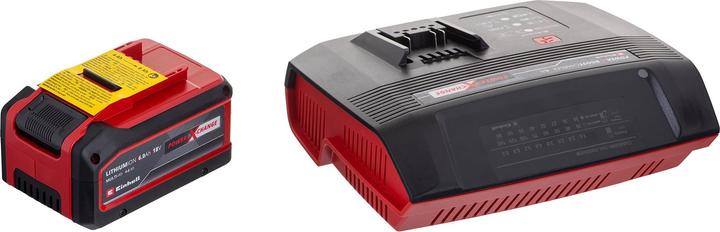 Actual product image Einhell 18V 4-6Ah & 6A Boostcharger PXC Power X-Change PLUS 4512143 Tool Battery and Charger 6Ah (18 V)