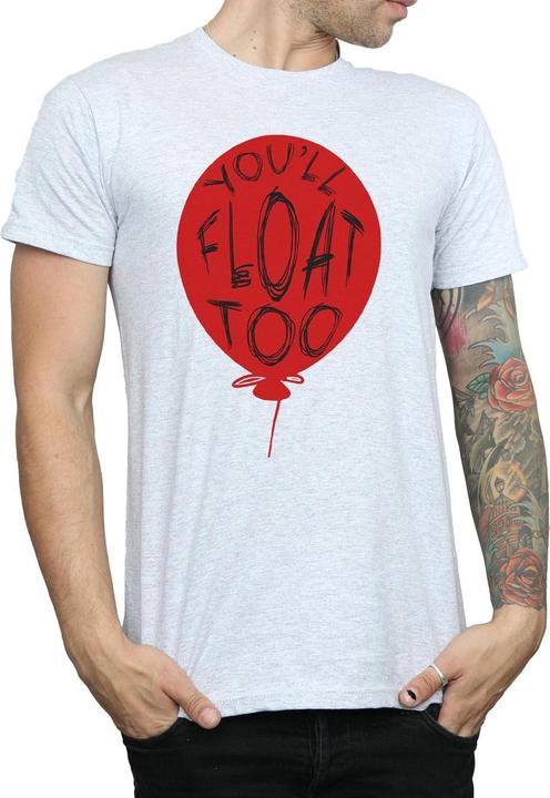 Actual product image Universal Textiles Mens Pennywise You'll Float Too T-Shirt (XXL)