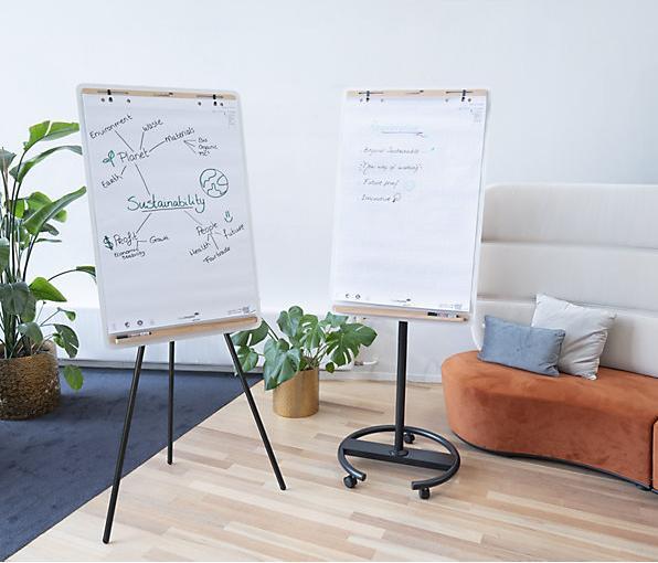 Image du produit Legamaster SKETCH INFINITE mobiles Flipchart Rundfuss