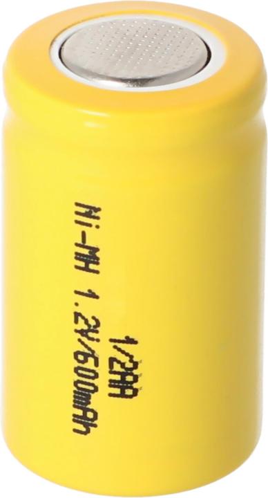 Produktbild AccuCell Akku 1/2AA (1 Stk., 600 mAh, Akku)