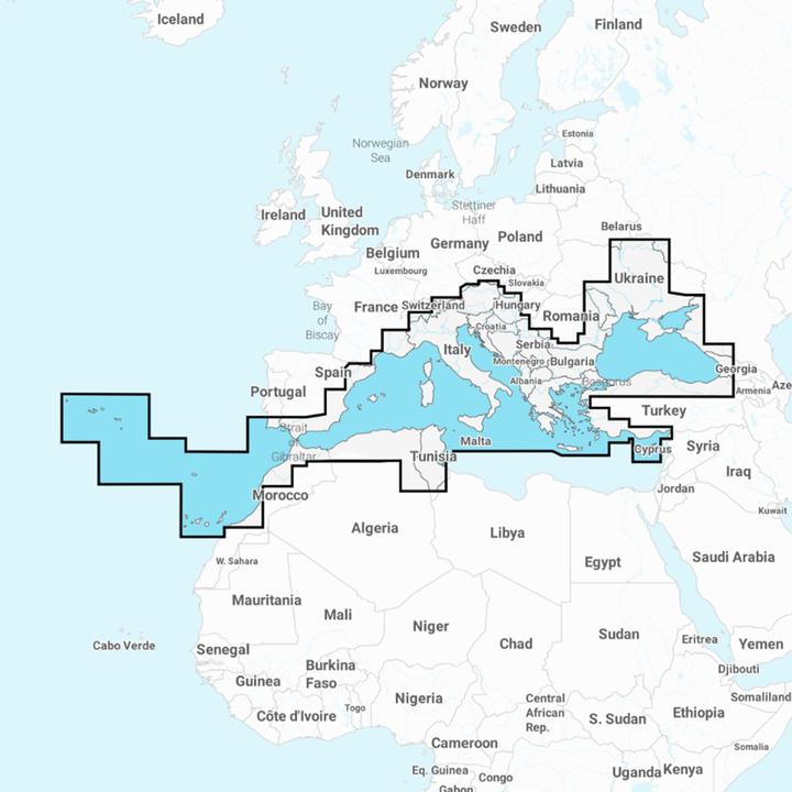 Immagine prodotto Navionics Cartografia XL9-43XG + Mediterraneo