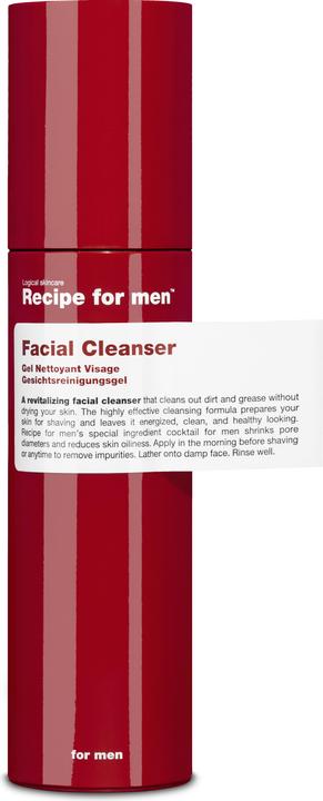 Immagine prodotto Recipe for men gel detergente per il viso (Gel, 100 ml)