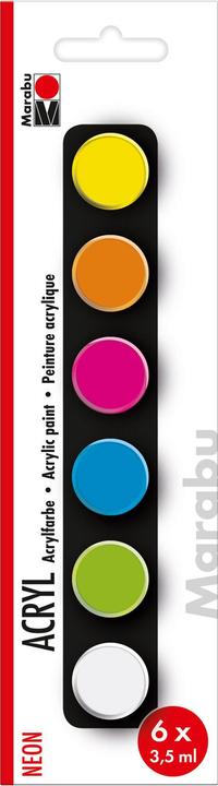 Marabu Set Neon (Multicolor, 21 ml)