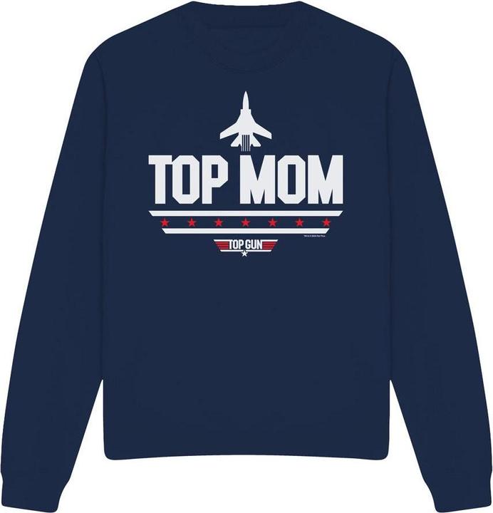 Top Gun Top Mom Sweatshirt Muttertag