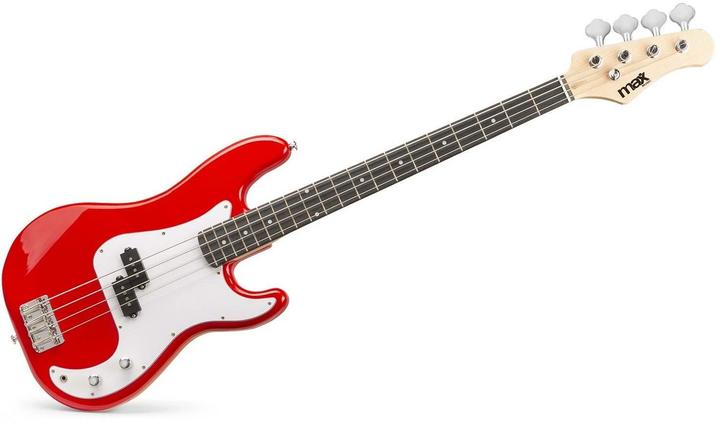 Immagine prodotto Max GigKit per basso elettrico rosso (Basso elettrico, Tiglio, Acero)