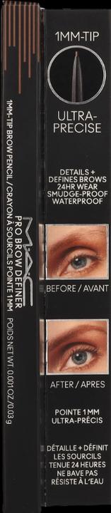 Immagine prodotto MAC Cosmetics Pro Brow Definer 1Mm-Tip Brow Pencil Brunette (Brunette)