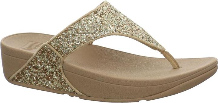 Actual product image Fitflop Lulu Glitter Toe Thongs (40)