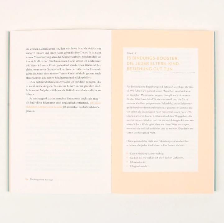 Actual product image Bindung ohne Burnout (German, Nora Imlau, 2024)