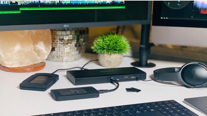Image du produit Glyph Station d'accueil Thunderbolt 3 NVMe - filaire - 3,5 mm - 10,100,1000 Mbps - noir - SD (USB-A, Thunderbolt, 1 Ports)
