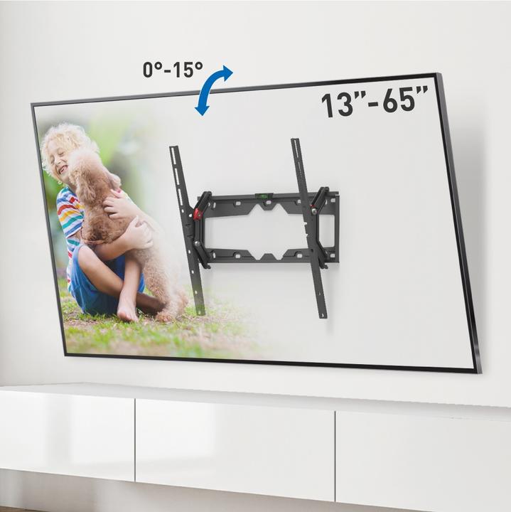 Immagine prodotto Barkan Supporto da parete per TV E310+ (Muro, 65", 50 kg)