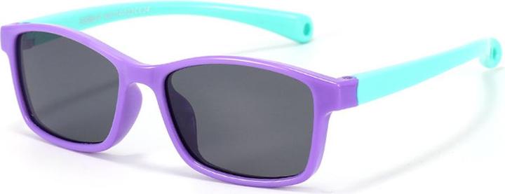 Techsuit - Sunglasses Polarised (8260-C34) - for Kids Between 2-4 Years - Purple / Cyan