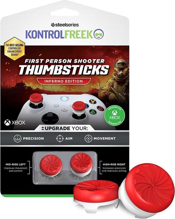 Produktbild SteelSeries FPS Inferno REDWHT Kit XBX (Xbox Series S)