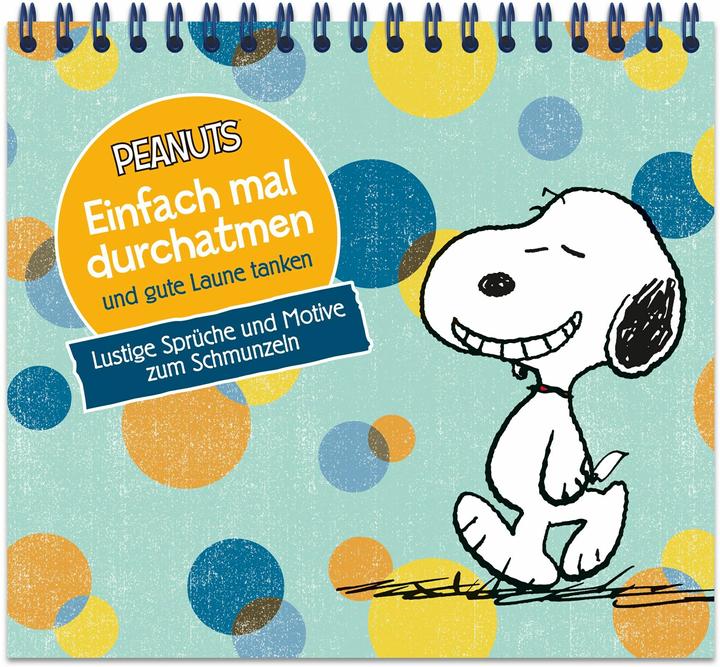 Immagine prodotto Peanuts - Einfach mal durchatmen und gu (Tedesco, 2022)