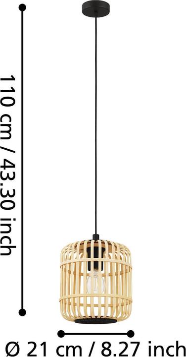 Produktbild EGLO Bordesley 1 (E27)