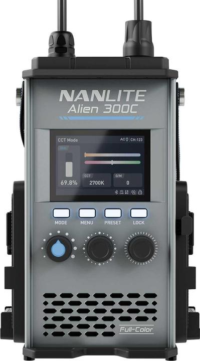 Actual product image Nanlite Alien 300C (Video light, Studio light, Surface luminaire)