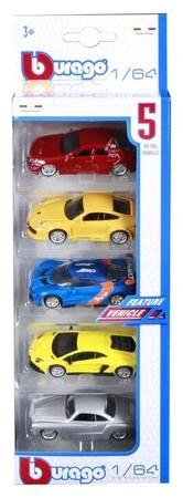 Actual product image Burago SET 5 1/64. VEHICLES