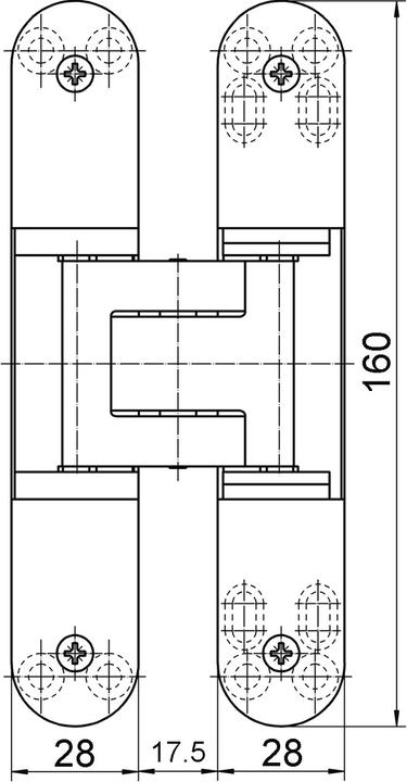 Productafbeelding Simonswerk Objectbanden TECTUS TE 340 3D