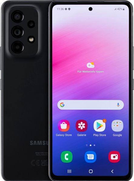 Produktbild Samsung Galaxy A53 5G EU (128 GB, Awesome Black, 6.50", Dual SIM, 64 Mpx, 5G)