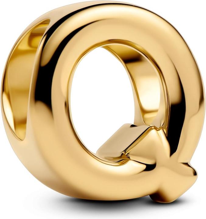 Pandora Alphabet-Mini-Charm: Ihre Persönliche Botschaft (Vergoldete Metalllegierung)