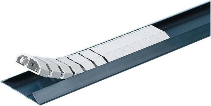 Actual product image R&M Floor track FLEXkanal 1 m, anthracite (Cable bridge, 100 cm)
