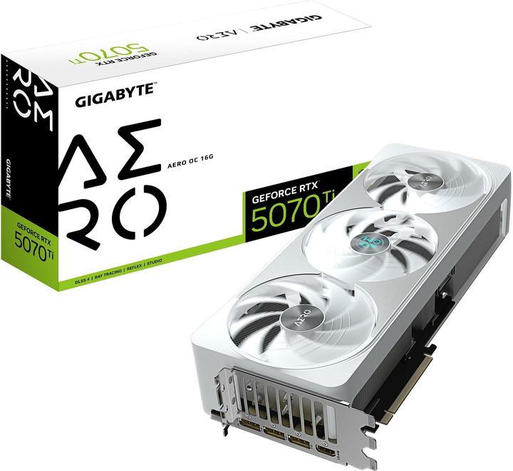 Produktbild Gigabyte GeForce RTX 5070 Ti Aero OC (16 GB)