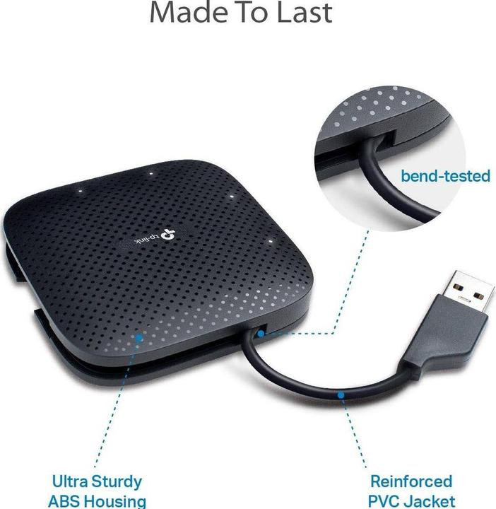 Produktbild TP-Link USB-Hub 4x USB 3.0 UH400 (USB-A, 4 Ports)