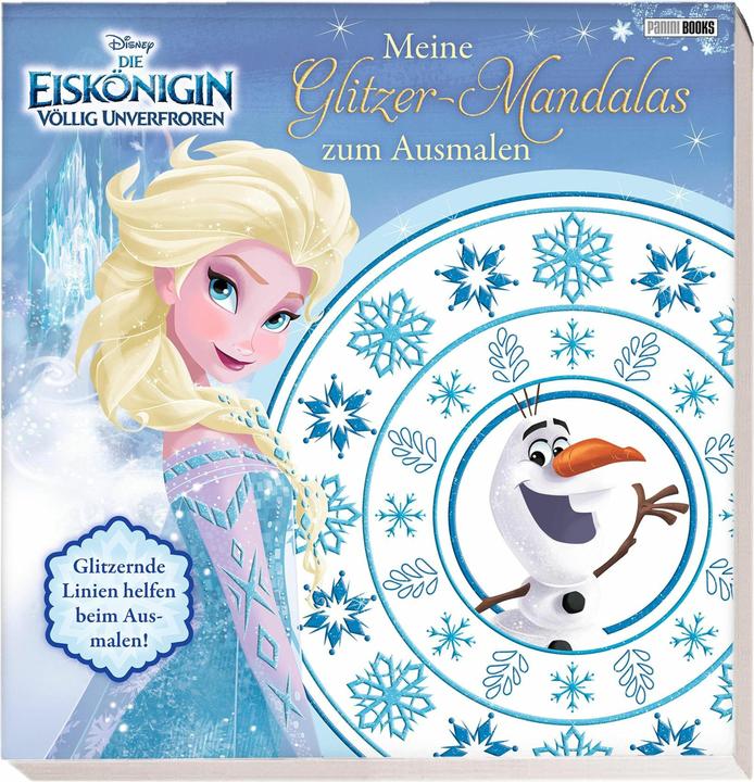 Immagine prodotto Panini Disney La Regina del Ghiaccio: i miei mandala glitterati da colorare
