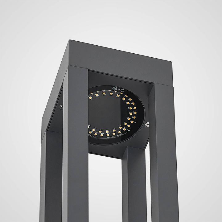 Actual product image Arcchio Lienna outdoor garden light H90 Dark Grey (850 lm, IP65)