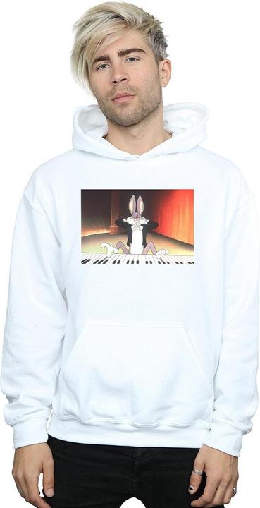 Produktbild Looney Tunes Bugs Bunny Playing Piano Kapuzenpullover (M)