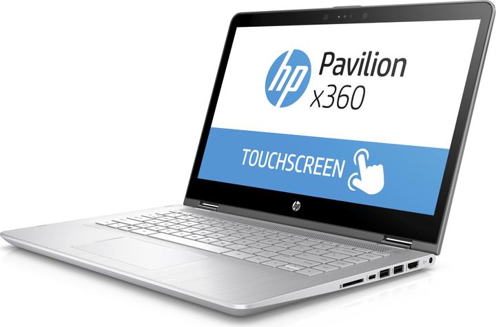 Produktbild HP Pavilion x360 14-ba070nz (14", Intel Core i5-7200U, 8 GB, 256 GB, CH)