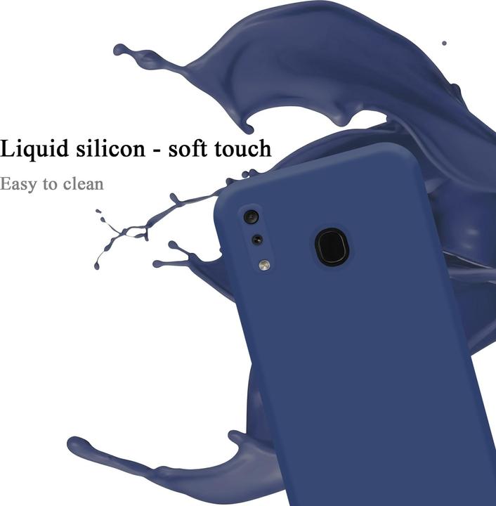 Actual product image Cadorabo TPU Liquid Silicone Case Cover (Samsung Galaxy A20, Samsung Galaxy M10s, TCL A30)