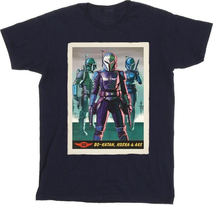 Star Wars The Mandalorian BoKatan Koska and Axe TShirt (S)