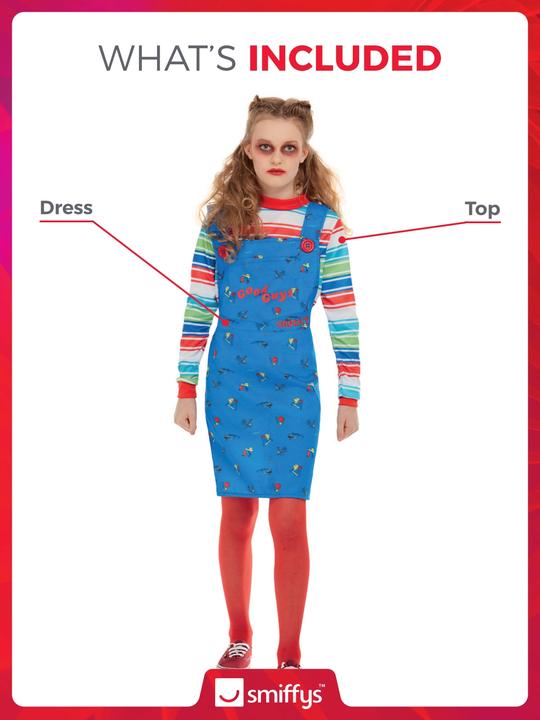 Produktbild Smiffys Chucky - Die Mörderpuppe: Chucky (128, 134, 140, 130 B)