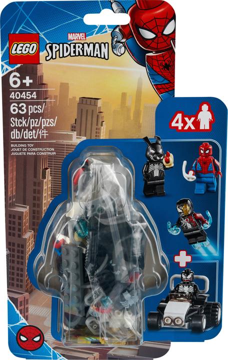 Actual product image LEGO Marvel Super Heroes Spider-Man vs. Venom and Iron Venom (40454, LEGO Marvel)