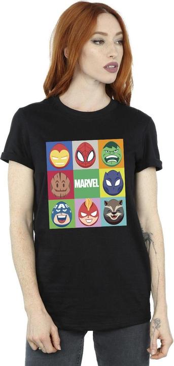 Actual product image Womens/Ladies Easter Eggs Cotton Boyfriend T-Shirt (S)