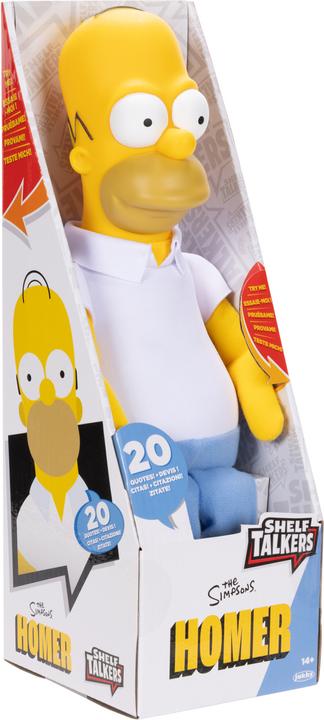 Actual product image Jakks Pacific Simpsons plush figure talking Homer 33 cm *English version* (33 cm)