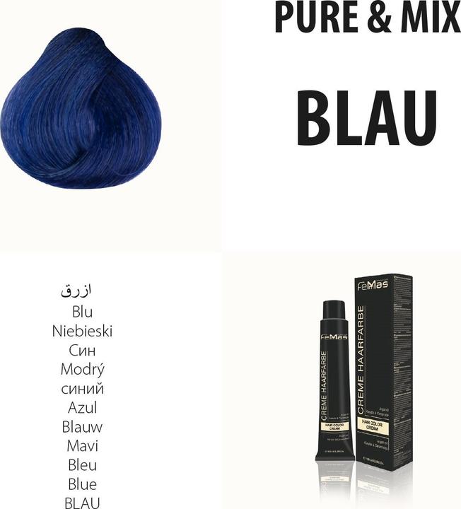 Actual product image FemMas 11.1) hair color ash platinum blonde 100ml (Ash platinum blonde)