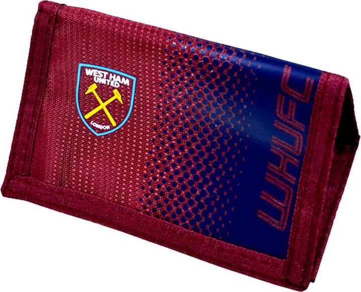 Produktbild West Ham United FC West Ham FC Fade Geldbörse mit Wappen Design