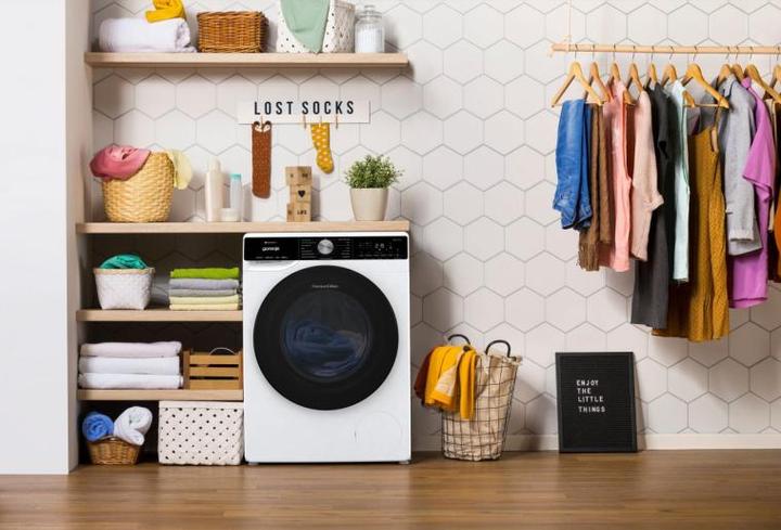 Produktbild Gorenje WNS94AAT3/DE (weiss/schwarz, 60 cm) (9 kg, Links)