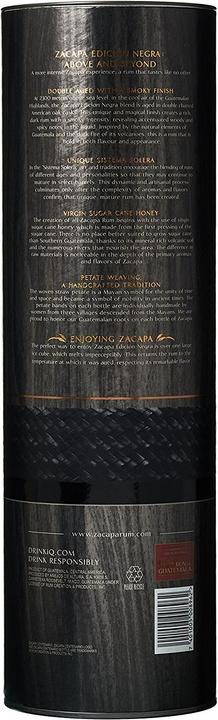 Produktbild Ron Zacapa Centenario - Edicion Negra Solera Gran Reserva (1 x 100 cl)