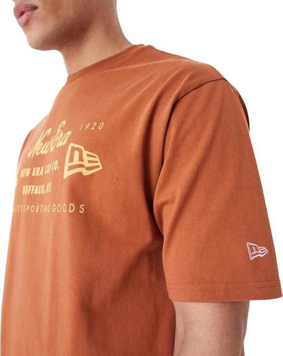 Produktbild New Era Oversize Shirt - HERITAGE PATCH braun - XL (XL)