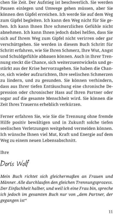 Nährwerte und Zutaten Wenn der Partner geht (Deutsch, Doris Wolf, 2024)