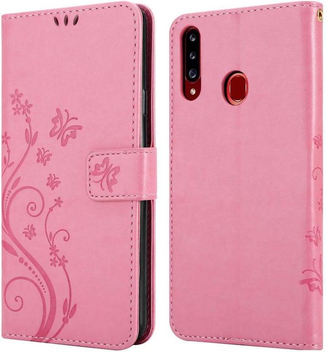 Image du produit Cadorabo Couverture du livre de fleurs (Samsung Galaxy A20s)