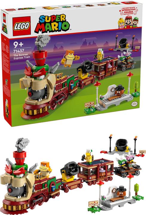 Produktbild LEGO Der Bowser-Schnellzug (71437, LEGO Super Mario)