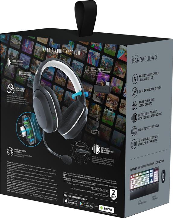 Produktbild Razer Barracuda X (2022) (Kabellos, Kabelgebunden)